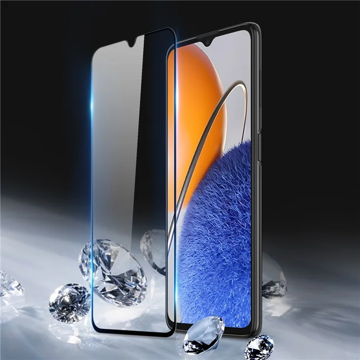 DUX DUCIS For Huawei nova Y61 4G 0.33mm Full Glue HD Clear Tempered Glass Film Phone Screen Protector with 2.5D Arc Edge (9D)