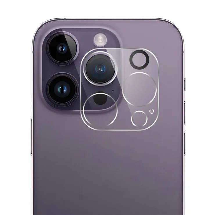 Camera Lens Protector for iPhone 15 Pro Max , Tempered Glass HD Clear Anti-explosion Phone Lens Film