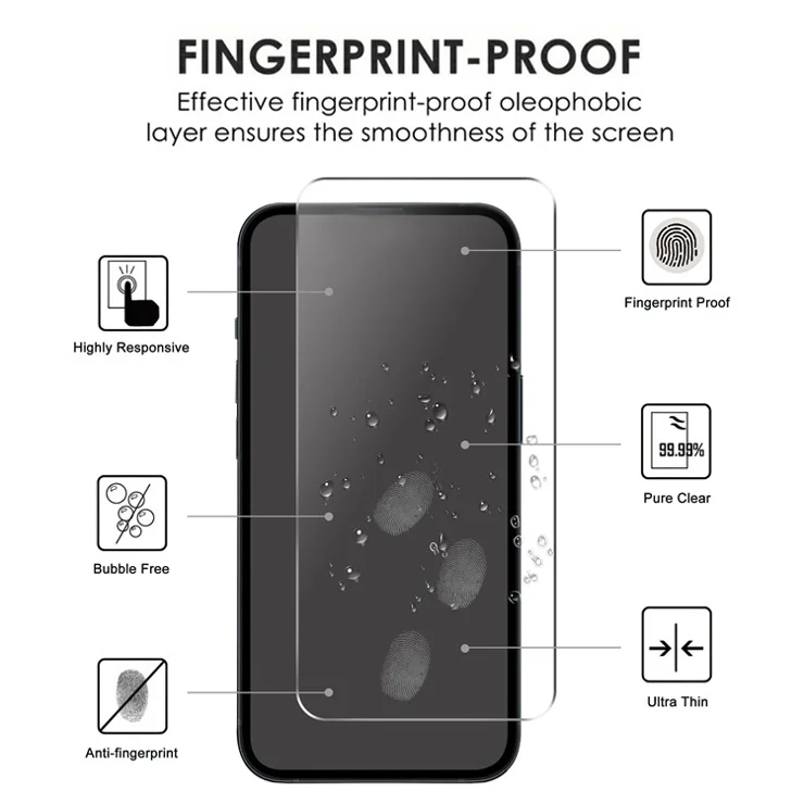 For Samsung Galaxy A34 5G 2.5D Arc Edge Phone Screen Protector Anti-explosion Tempered Glass Film