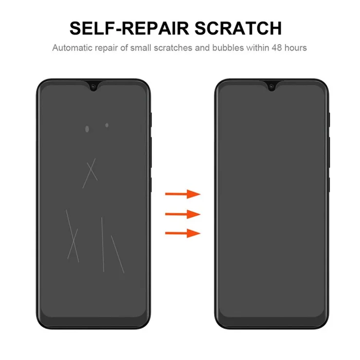 ENKAY HAT PRINCE 5PCS For Samsung Galaxy A54 5G Full Glue TPE+PET+TPU Hydrogel Protector Full Covering Screen Film