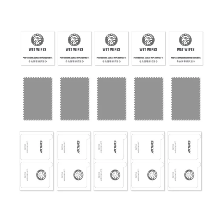 ENKAY HAT PRINCE 5Pcs for Motorola Moto G Stylus (2023) / G Stylus 5G (2023) Screen Protector 0.26mm 2.5D High Aluminium-silicon Glass Film