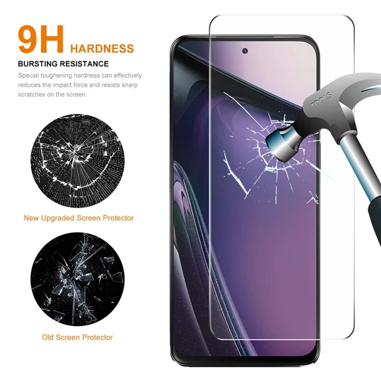 ENKAY HAT PRINCE 2Pcs 9H Screen Protector for Motorola Moto G Stylus (2023) / G Stylus 5G (2023) , 2.5D 0.26mm High Aluminium-silicon Glass Film