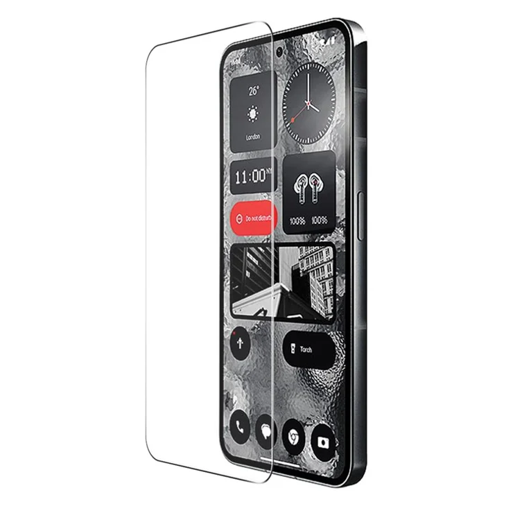 ENKAY HAT PRINCE for Nothing Phone (2) High Aluminium-silicon Glass Screen Protector 0.26mm 9H 2.5D Film