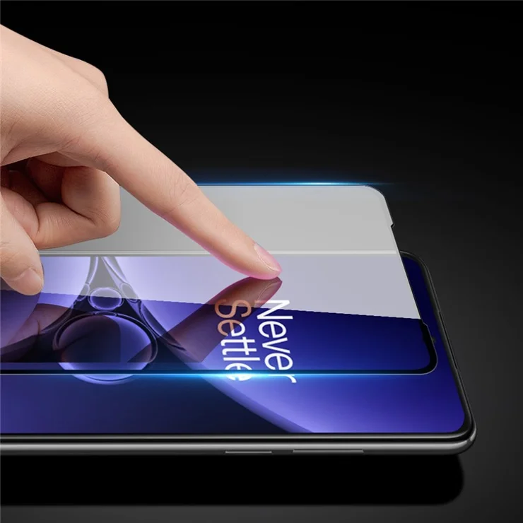 DUX DUCIS Screen Protector for OnePlus Nord CE3 5G / Oppo K11 5G , Medium Alumina Glass 0.33mm Clear Full Glue Film (9D)