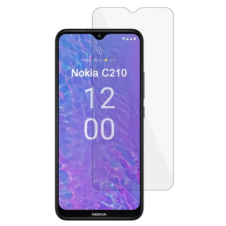 For Nokia C210 0.3mm Arc Edge Tempered Glass Film Anti-explosion Phone Screen Protector