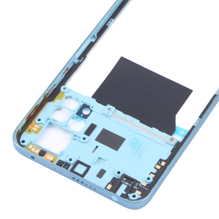 For Xiaomi Redmi Note 11 Pro 4G (MediaTek) 2201116TG 2201116TI OEM Middle Housing Plate Frame Part (without Logo) - Baby Blue