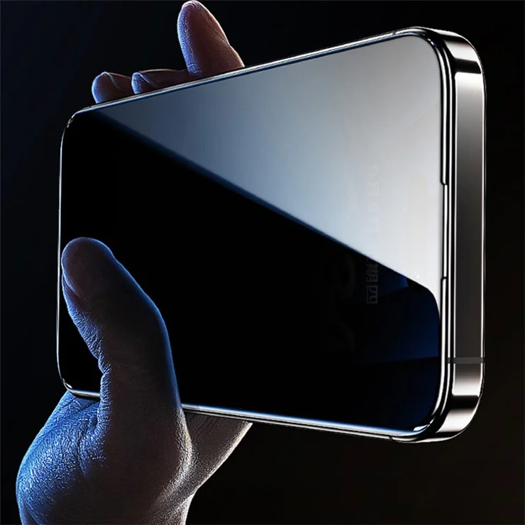 BENKS For iPhone 15 Pro Privacy Screen Protector Full Cover Corning Gorilla Glass Film