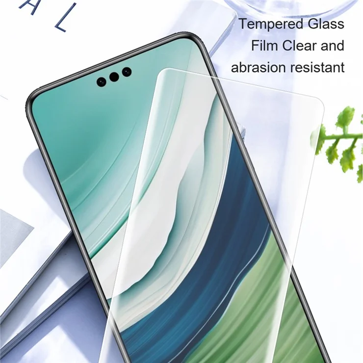 AMORUS For Huawei Mate 60 Pro / Mate 60 Pro+ Screen Protector UV Liquid 3D Curved Full Cover Tempered Glass Film