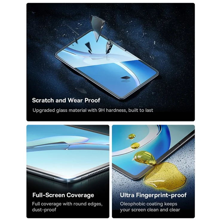BASEUS For Huawei MatePad 11.5 Tempered Glass Screen Protector Full Cover Tablet Screen Film