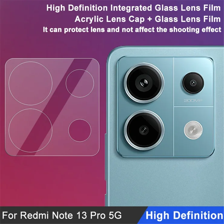 IMAK For Xiaomi Redmi Note 13 Pro 5G Poco X6 5G Lens