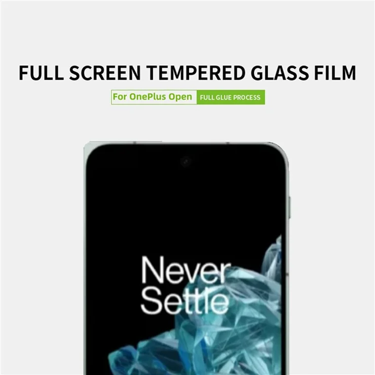 PINWUYO JK Tempered Glass Film Series-2 for OnePlus Open Film Ultra Clear Anti-explosion High Aluminium-silicon Glass Screen Protector