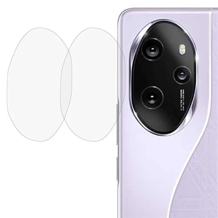2PCS For Honor 100 Pro 5G 2.5D Arc Edge HD Clear Lens Protector Tempered Glass Lens Film
