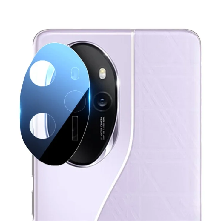 ENKAY HAT PRINCE For Honor 100 Pro 5G Camera Lens Protector Tempered Glass, Anti-Scratch - Black