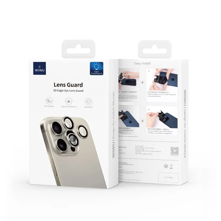 Wholesale Customize WIWU LG-005 1 Set For iPhone 15 Plus / 15 