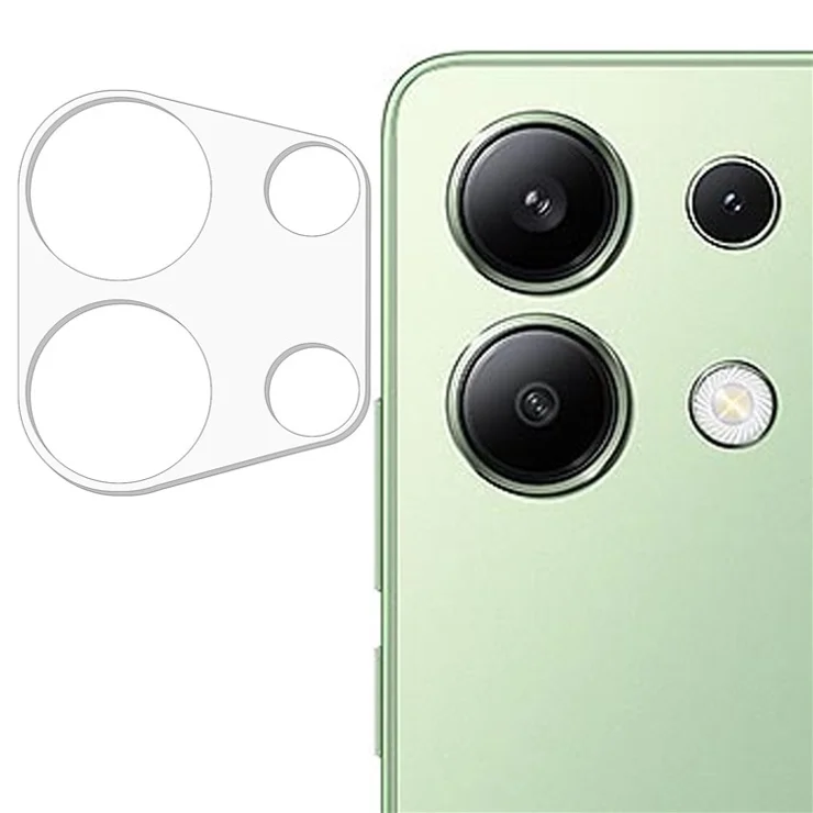 2Pcs For Xiaomi Redmi Note 13 4G Camera Lens Protector Tempered Glass Lens Film HD Clear
