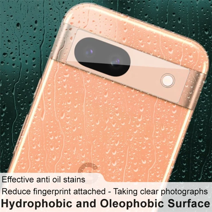IMAK 2Pcs / Set for Google Pixel 8a Tempered Glass Lens Film Ultra Clear Camera Lens Protector