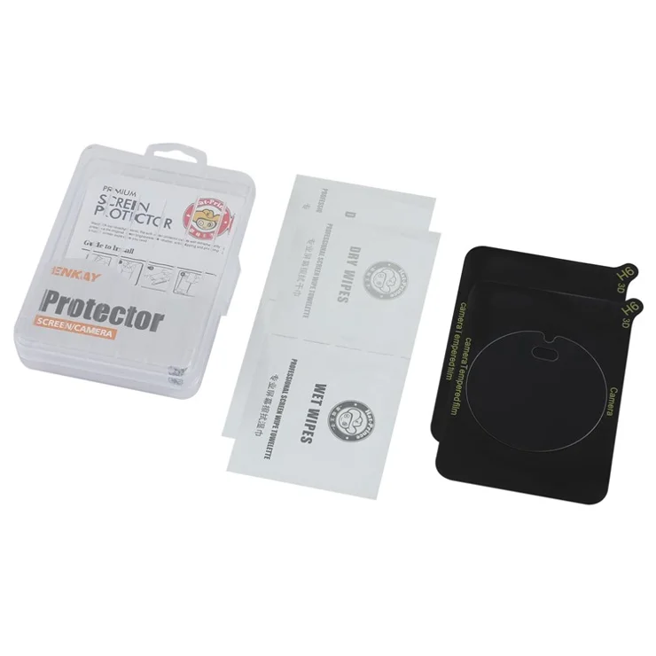 ENKAY HAT PRINCE 2Pcs for Xiaomi 14 Ultra Camera Lens Protector Full Cover 9H 0.2mm Lens Film