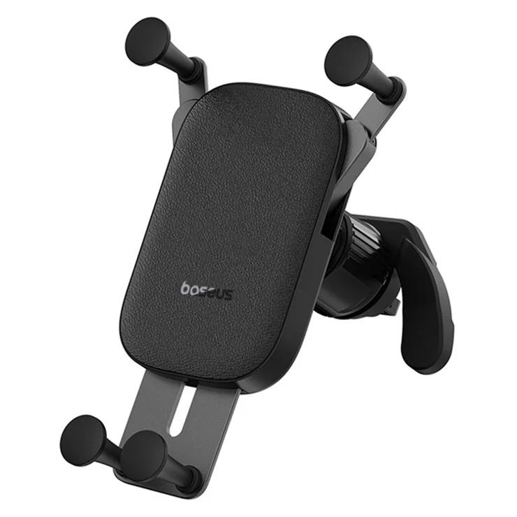 BASEUS UltraControl Mega Series Folding Screen Phone Car Mount Air Vent Car Phone Holder - Black
