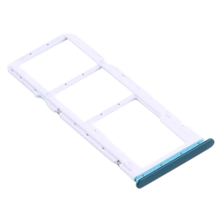 Dual SIM + TF Card Tray Holder Replacement (without Logo) for Xiaomi Redmi Note 9 (MTK Helio G85)/10X 4G - Green