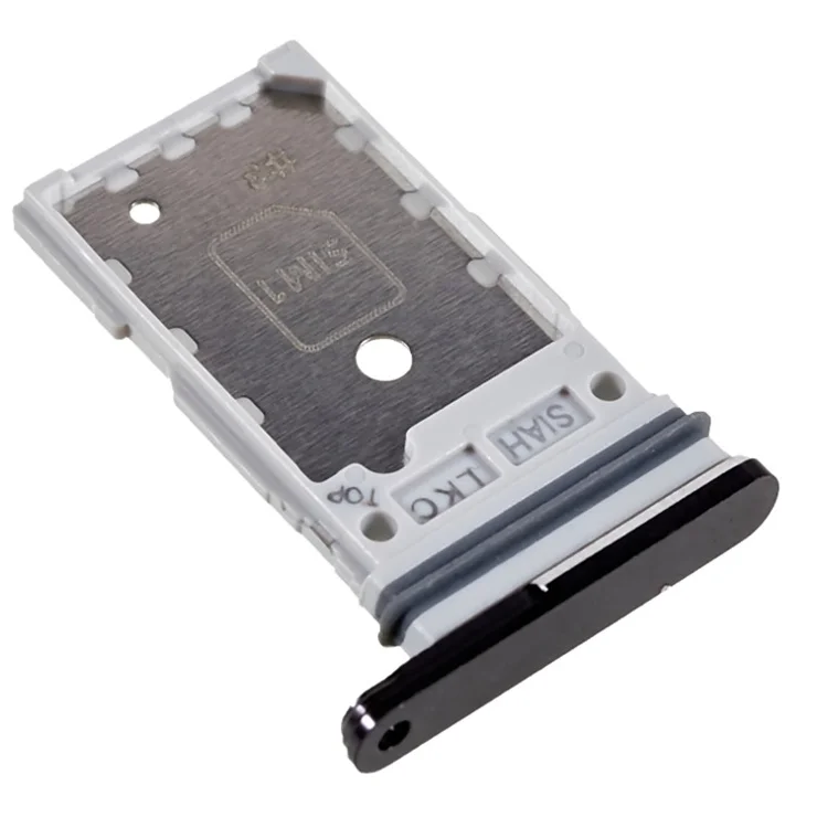 For Samsung Galaxy S23 Ultra 5G S918 OEM Dual SIM Card Tray Holder Replacement Part (without Logo) - Black