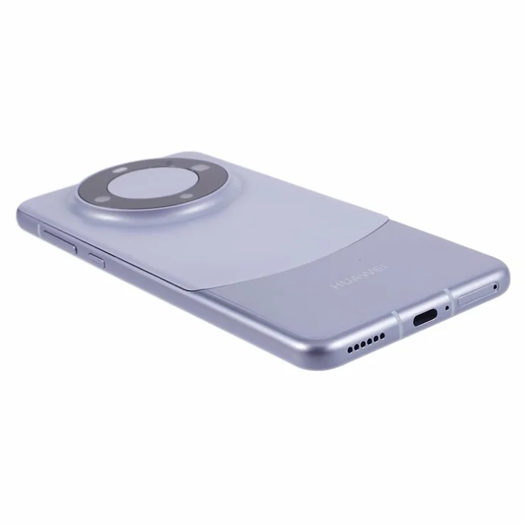 For Huawei Mate 60 Pro Black Screen Fake Model Toy Non-Working Replica 1:1 Phone Dummy Display Phone Model - Purple