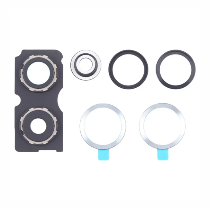 For Xiaomi Redmi Note 13 Pro+ 5G OEM Back Camera Lens Holder Cover with Glass Part (Without Logo) - Green