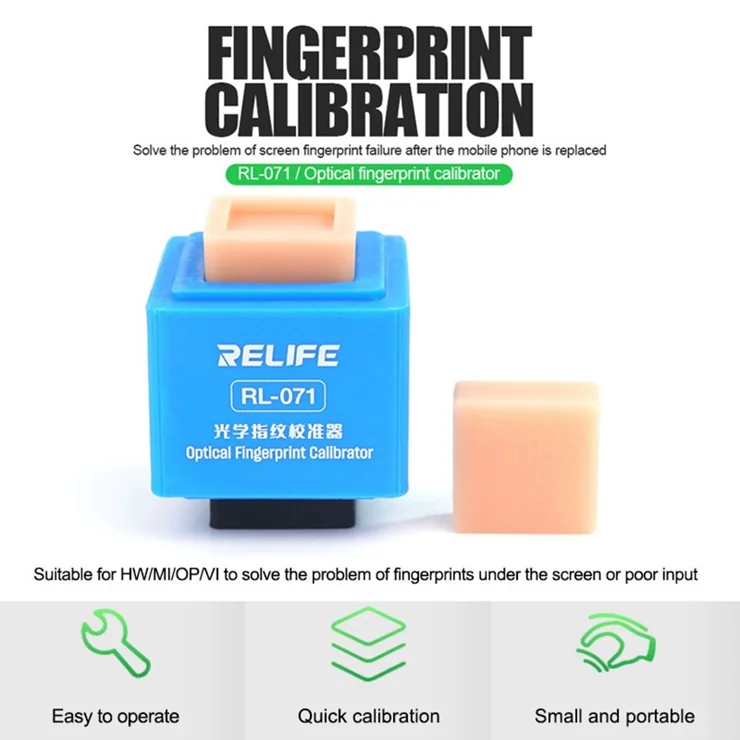 CALIBRATORE IMPRONTA DIGITALE PER HUAWEI OPPO XIAOMI VIVO RL-071 - Foto 7