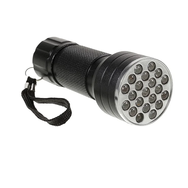 BEST Kj-c6405 Outdoor Portable LED Light UV Ultraviolet Detector Emergency Flashlight