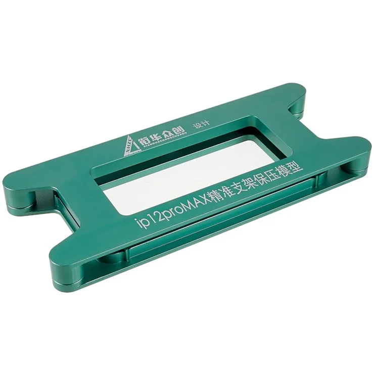JIEHUAZHONGCHUANG For iPhone 12 Pro Max 6.7 inch Magnetic LCD Screen Frame Bezel Pressure Holding Mold Mobile Phone Repair Tool