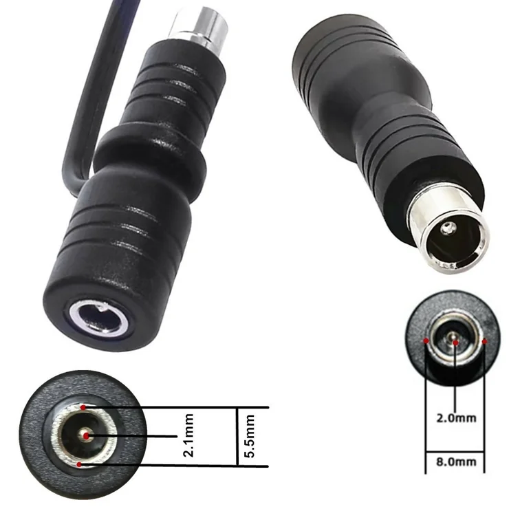 Spina Maschio ADATTATORE DI ALIMENTAZIONE DC 7,4x5,0 Mm - Foto 8