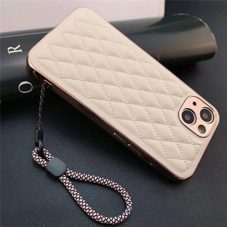 Bulk Purchasing JLC-810 Phone Lanyard Polyester Neck Strap Detachable Wrist Strap 4.4mm Thick - Artistic Purple