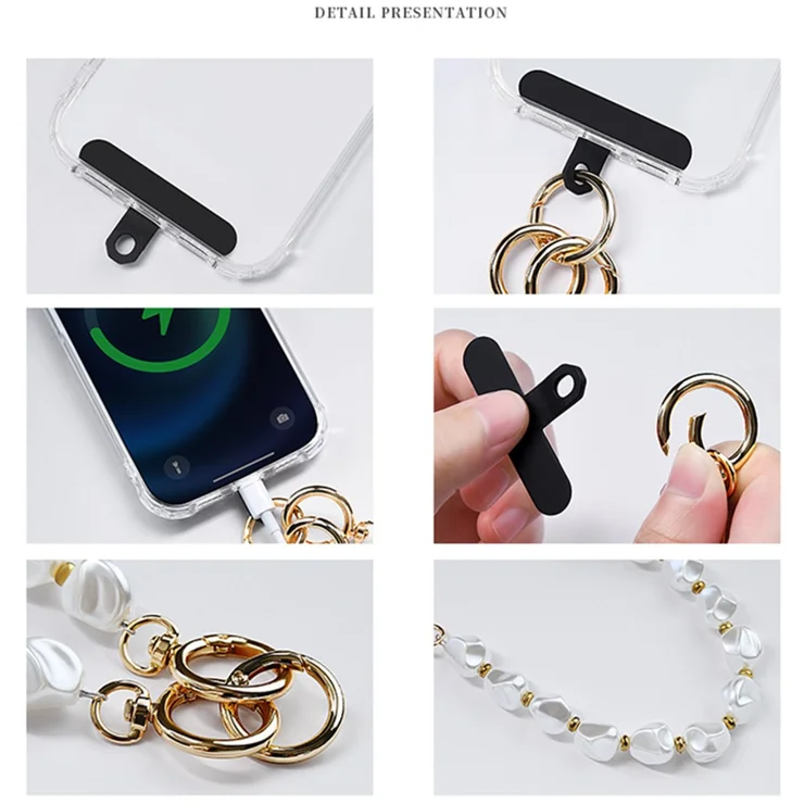 15 Cinturini Da Polso Regolabili Per Telefono, Fotocamere E Chiavi - 5 Colori - Foto 7