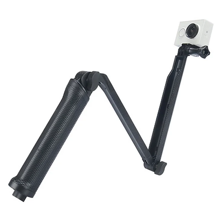 X-119-1 For GoPro 3-Way Foldable Pole Monopod Camera Tripod