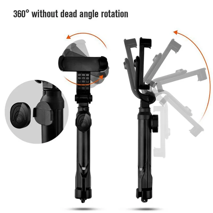 Wholesale XT10 Wireless Bluetooth Selfie Stick Portable Folding
