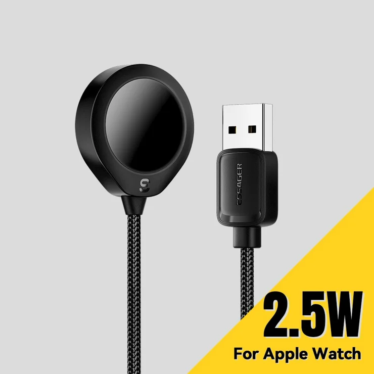 ESSAGER For Apple Watch USB Cable Magnetic ABS Waterdrop