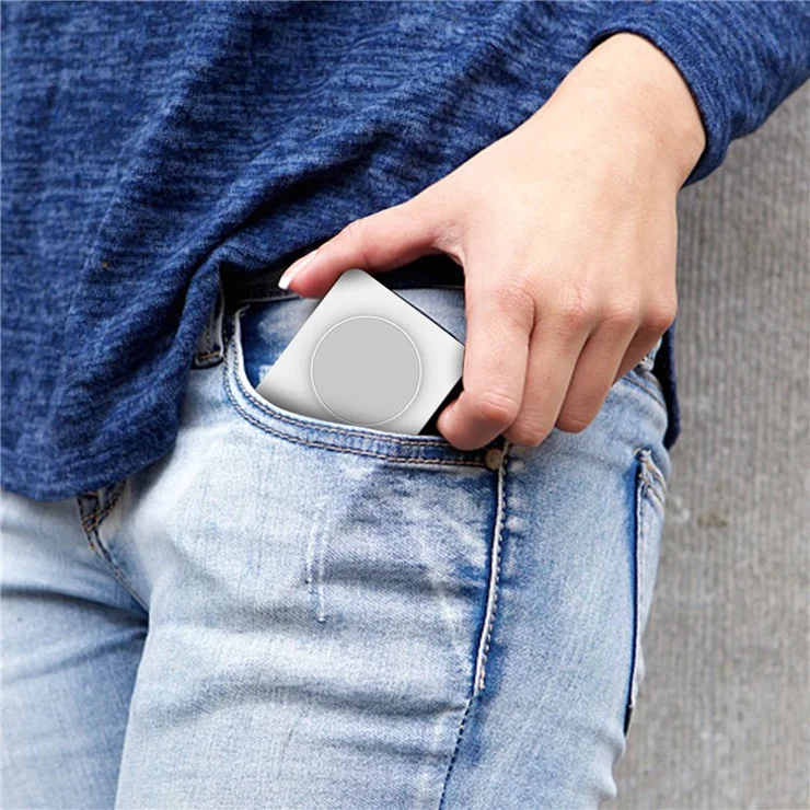 M15 30W 2 in 1 Magnetic Desktop Wireless Charger Dual 15W Phone Earphone Charging Dock - White