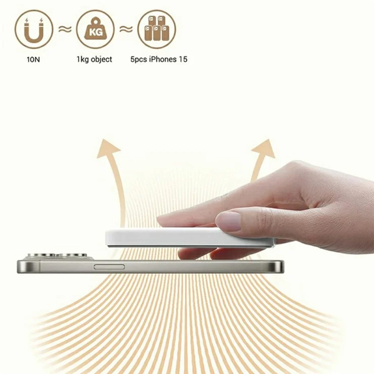 XIAOMI WPB0507 5000mAh Power Bank 7.5W Magnetic Phone Wireless Charger
