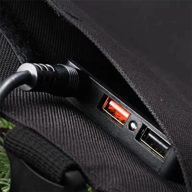 80W Foldable Solar Panel Outdoor 4-Folding Fast Charging Solar Cell Charger Phone Power Bank