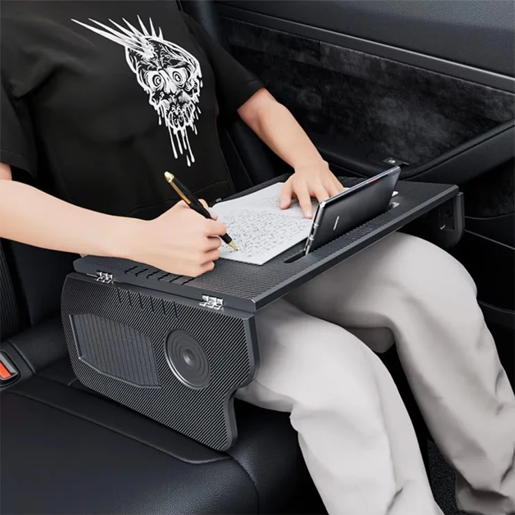 Topfit Foldable Laptop Desk Tray For Tesla Model Y & Model 3 - Work, Eat, Or Relax Comfortably In Your Car - View #5