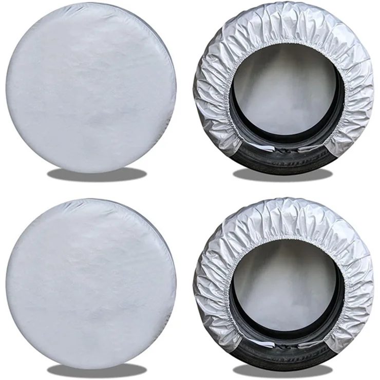 Copripneumatici Per Auto, SUV, Camion - Tessuto Oxford Impermeabile, Taglie 13-23 Pollici Con Fascia Elastica - Foto 14