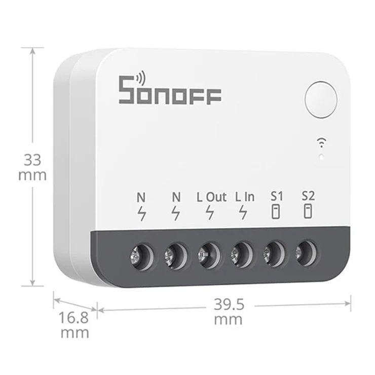 SONOFF ZBMINIR2 Zigbee Smart Switch Remote Control Voice Activated Timer Module