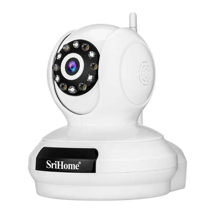 SRIHOME SP019 Intelligent Humanoid Tracking Home Security Camera Night Vision Two-way Audio 2.4G/5G WiFi HD 5.0MP Video Monitoring Camera - US Plug