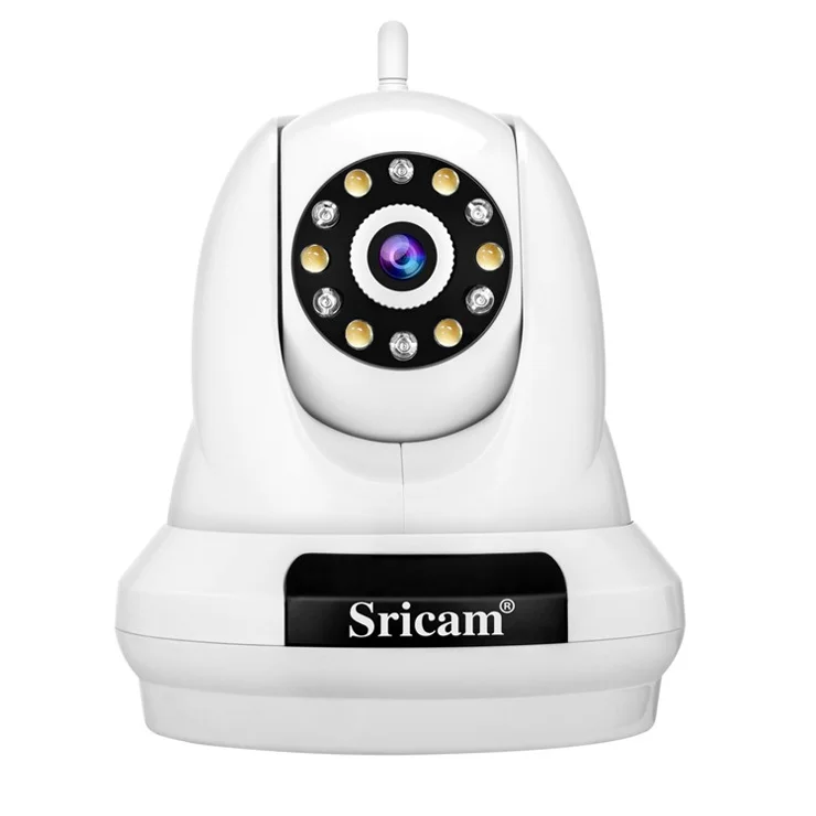 SRIHOME SP018 Indoor Intelligent Humanoid Tracking Security Camera 2.4G/5G WiFi HD 5.0MP IP Camera Night Vision Two-way Audio Camera - EU Plug