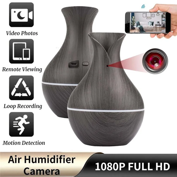 Air Humidifier Shape 1080P HD Wireless Home Security Surveillance Motion Detection WiFi Camera
