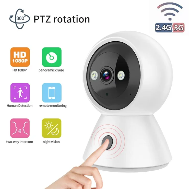 K11 1080P HD Home Security Camera Smart Wireless Camera Multi-Angle Adjustable Monitor Camera