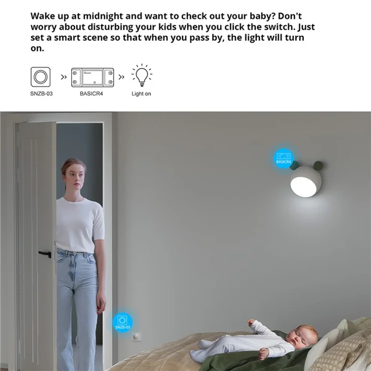SONOFF BASICR4 Wi-Fi Smart Switch Module Support eWeLink Remote Control