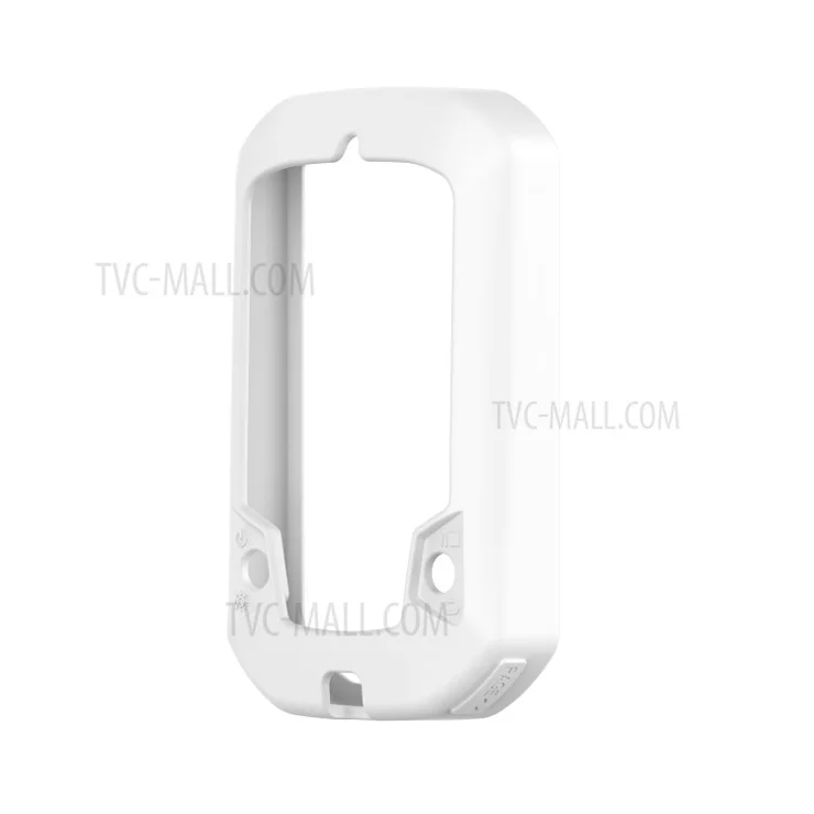Bike Cycling Computer Silicone Cover Protective Case for Bryton Rider 430/Rider 320 - White