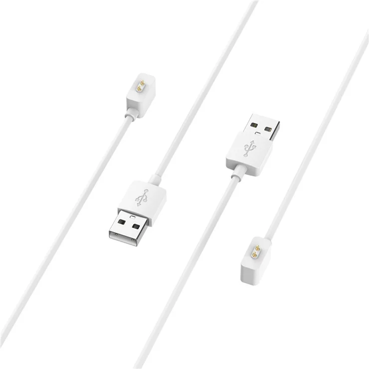 For Xiaomi Smart Band 9 Pro / 9 NFC / 9 / 8 / Redmi Watch 4 / Redmi Band 2 , 60cm Charging Cord Portable Smart Watch Charging Cable - White
