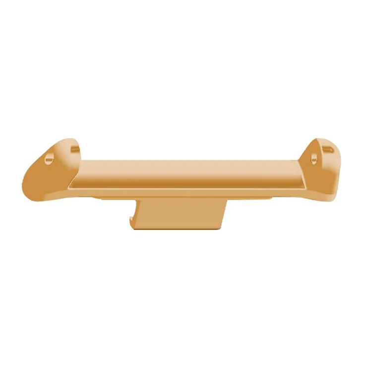 1 Pair 20mm Watch Strap Connector for Xiaomi Smart Band 9 Pro / 8 Pro / Redmi Watch 4 Watchband Metal Adapter - Rose Gold