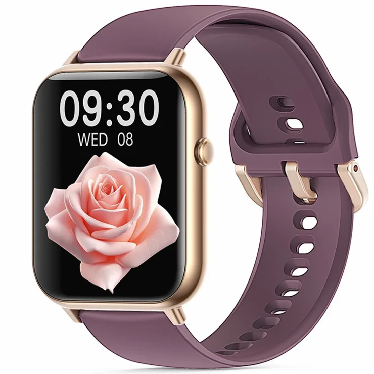 Q19 Pro Max Bluetooth-compatible Calling Smart Watch Heart Rate Sleep Monitoring Fitness Tracker Smart Bracelet - Purple